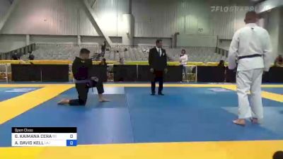 ANTHONY DAVID KELL vs GABRIEL KAIMANA CERA 2022 World Master IBJJF Jiu-Jitsu Championship
