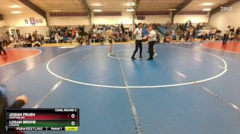 144B Cons. Round 2 - Logan Brome, Laramie vs Josiah Frueh, Scottsbluff