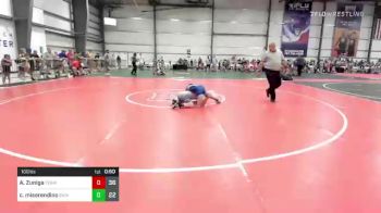 100 lbs Rr Rnd 2 - Aiden Zuniga, Team Bro vs Charlie Miserendino, Ragin Raisins Concord