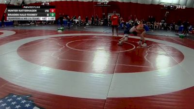 126 lbs Quarters & Wb (16 Team) - Braiden Hale-Toomey, Reedsburg vs Hunter Katterhagen, Long Prairie Grey Eagle-Browerville Wolves