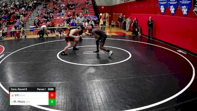 189 lbs Cons. Round 6 - Mareahn Moss, North East Hs vs Jack Viti, Fox Chapel Area Hs