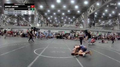 144 lbs Round 6 (8 Team) - Jack Sauer, New England Gold vs Jeffrey Archer, 84 Athletes