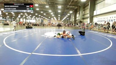 106 lbs Rr Rnd 3 - Bryce Bereksazi, Camp Reynolds vs Cayden Clark, Great Bridge Wrestling Club