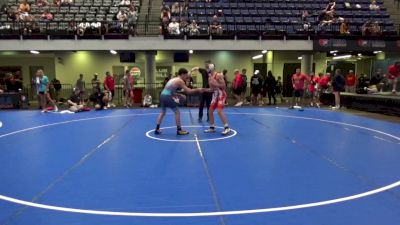 115 lbs Cons. Quarters - Landon Haub, Salem Lions Wrestling Club vs Jameson Williams, Gold Rush Wrestling