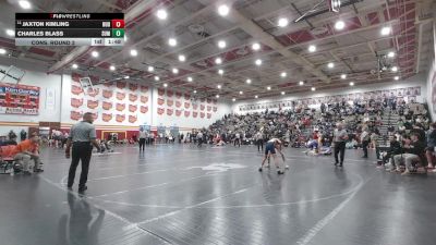 106 lbs Cons. Round 2 - Jaxton Kimling, Hudson vs Charles Blass, Summit