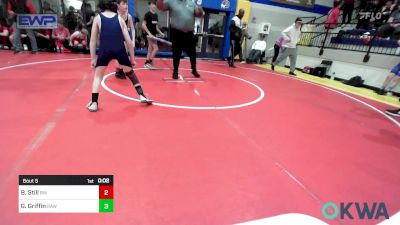 70-73 lbs Quarterfinal - Brock Still, Bristow Wrestling vs Grant Griffin, Raw Wrestling Club