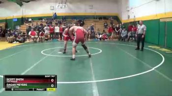 190 lbs Cons. Round 3 - Scott Smith, OAK HARBOR vs Dagan Meyers, PORT CLINTON