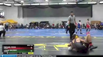 149 lbs Cons. Round 2 - Michael Pizzo, Adrian vs Logan Balosky, Aurora