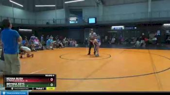 110 lbs Round 6 (10 Team) - KEANA BUSH, Alabama Elite Gold vs BRYNNA KEYS, Alabama Elite Black&nbsp;
