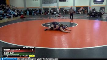 145 lbs 3rd Place Match - Carly Klein, Cedar Rapids Washington vs Evelyn Eggleston, Iowa City, Liberty