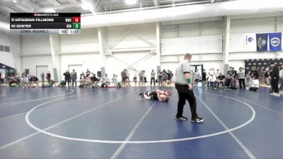 125 lbs Cons. Round 2 - D`Artagnan Fillmore, Wasatch Wrestling Club vs Rj Gunter, Green River Grapplers