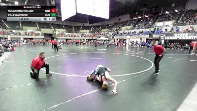 165 lbs Cole Bartlein, Bay Port vs Nolan Knapmiller, Holmen