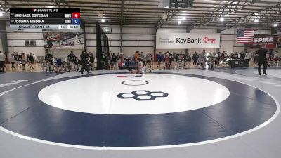 61 kg Champ. Rd Of 64 - Michael Esteban, Michigan Wrestling Club vs Joshua Medina, Knights RTC