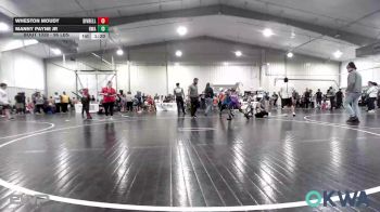 96 lbs Rr Rnd 3 - Wheston Moudy, Division Bell Wrestling vs Manny Payne Jr, HURRICANE WRESTLING ACADEMY