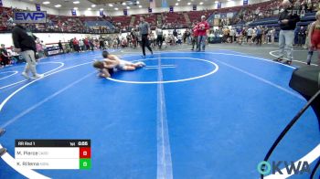 90 lbs Rr Rnd 1 - Madden Pierce, Cardinal Wrestling Club vs Knox Rillema, Noble Takedown Club