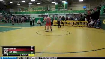 285 lbs Champ. Round 2 - Evan Hathcock, MEDINA vs Alex Griffith, GALION