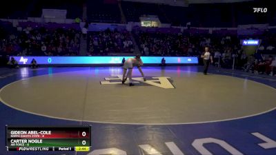 141 lbs Carter Nogle, Air Force vs Gideon Abel-Cole, North Dakota State