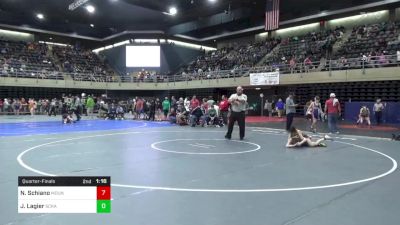 100 lbs Quarterfinal - Nicky Schiano, Mountainside vs Julian Lagier, Scranton