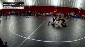 150 lbs Round 3 (8 Team) - Trevor Hengl, Grayslake Central vs Daithan Narayanan, Wheaton Warrenville South
