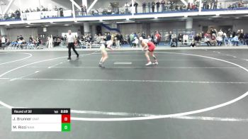 125 lbs Round Of 32 - Jared Brunner, UNATT - Brown University vs Matthew Ricci, Naval Academy