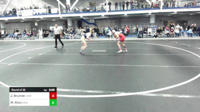 125 lbs Round Of 32 - Jared Brunner, UNATT - Brown University vs Matthew Ricci, Naval Academy
