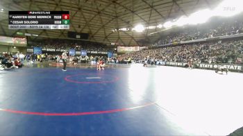 Boys 2A 138 lbs Champ. Round 1 - Karsten Gene Merrick, Prosser vs Cesar Solorio, Ridgefield
