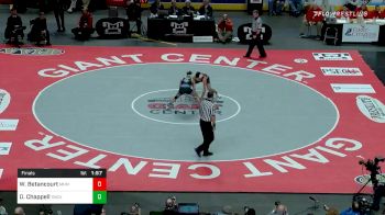 120 lbs Final - Will Betancourt, Manheim Central vs Dylan Chappell, Seneca Valley