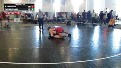 165 lbs Consi Of 16 #1 - Alex Urnyiak, Maryland vs Taven Williams, Noke Wrestling RTC