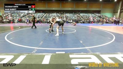 135 lbs Round Of 64 - Coleman Smith, Wright Wrestling Academy vs Sage Babbitt, Lil' Mavs