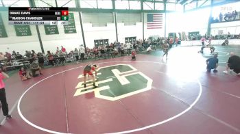117-121 lbs Cons. Round 2 - Maison Chandler, Mt Zion Kids WC vs Drake Davis, Individual