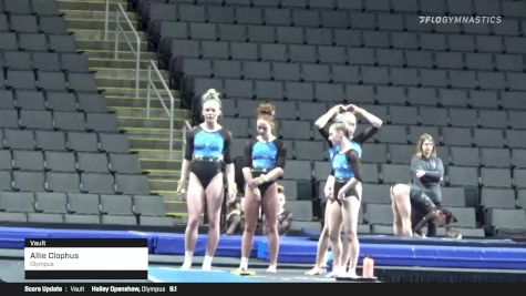 Allie Clophus - Vault, Olympus - 2022 Elevate the Stage Toledo presented by Promedica