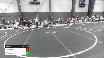 109 lbs Round Of 16 - Yandel Basham, Hotshots Wrestling vs Lincoln Bernard, Mat Rats Rebooted