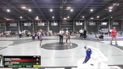 70 lbs Round 1 - Luke Johnson, Unattached vs Emrik Crandell, Mogollon