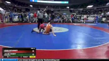 7 lbs Quarterfinal - John Mckinney, Huntsville vs Jacob Handy, Grissom Hs