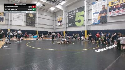 85 lbs Final - Liam Flemming, Plymouth Meeting vs Lucas Spicer, Romansville