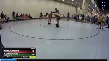 195 lbs Round 7 (10 Team) - Cam`ren Natali, Medina HS vs Brian Burburija, D1 Wrestling Academy