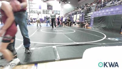 55 lbs Rr Rnd 5 - Jasper Pulliam, Sperry Wrestling Club vs Bradley Shadwick, Berryhill Wrestling Club