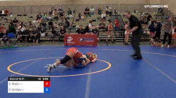 55 kg Consi Of 16 #1 - Emalie Olson, Team Missouri vs Deserea St Clair, Team Oklahoma