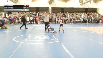 82-B lbs Consolation - Brody Smith, 14AWC vs Liam Boyles, Smyrna