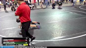 80-86 lbs Round 2 - Brayden Lucier, Bear Cave Wrestling Club vs Justin Murray, Colorado