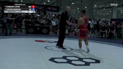 72 kg Cons. Rd Of 16 - Conrado Lopez, Fresno vs Colton Parduhn, Interior Grappling Academy
