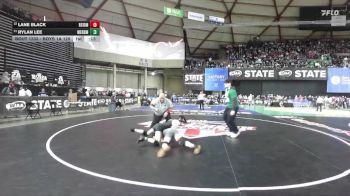 Boys 1A 120 lbs Cons. Round 2 - Lane Black, Riverside vs Rylan Lee, Meridian