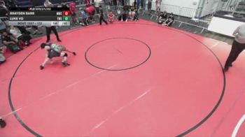 132 lbs Cons. Round 5 - Luke Vo, Terrier Wrestling Club vs Brayden Barr, Menifee Wrestling Club