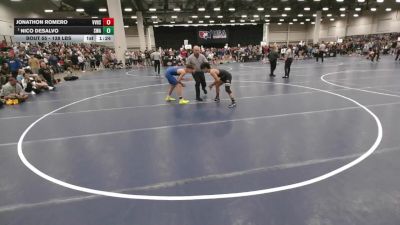 138 lbs Champ. Rd Of 32 - Nico DeSalvo, Sebolt Wrestling Academy vs Jonathon Romero, Volcano Vista High School Wrestling