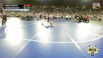 B4A-165 lbs Quarterfinal - Louden Mcdoulett, Harrah vs Quinn Livingston, Cascia Hall