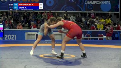 59 kg Qualif. - Anne Beatrice Nuernberger, Ger vs Anhelina Lysak, Pol