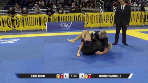 Michael P Carrafiello vs John P. Nelson 2025 Pan IBJJF Jiu-Jitsu No-Gi Championship