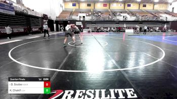 285 lbs Quarterfinal - David Szuba, Rider vs Karam Chakif, Lehigh