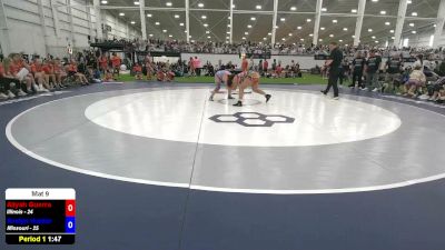 135 lbs Aliyah Guerra, Illinois vs Avelyn Hunter, Missouri