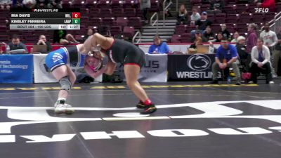 190 lbs First Round - Mia Davis, Williamsport-G vs Kinsley Ferreira, Lampeter-Strasburg-G